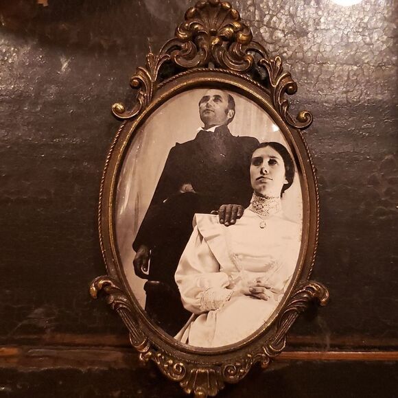 60s retro funky print blouse - Picture 11 of 11